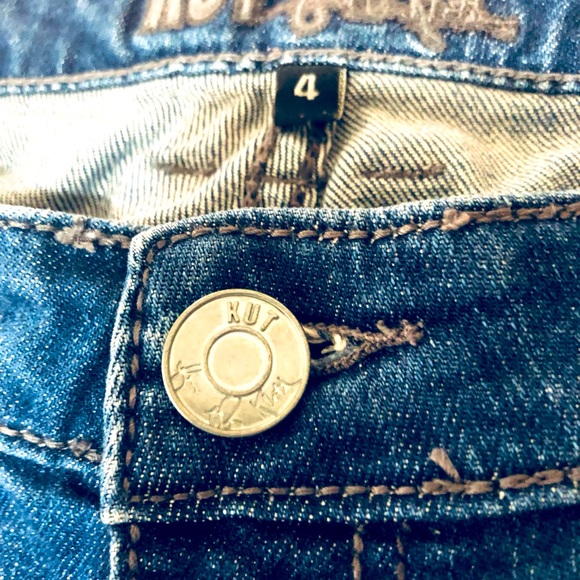 Kut from the Kloth Women's Jeans Sz 4 Boot Cut Mid Rise Medium Pre-Wash Blue - Picture 3 of 12